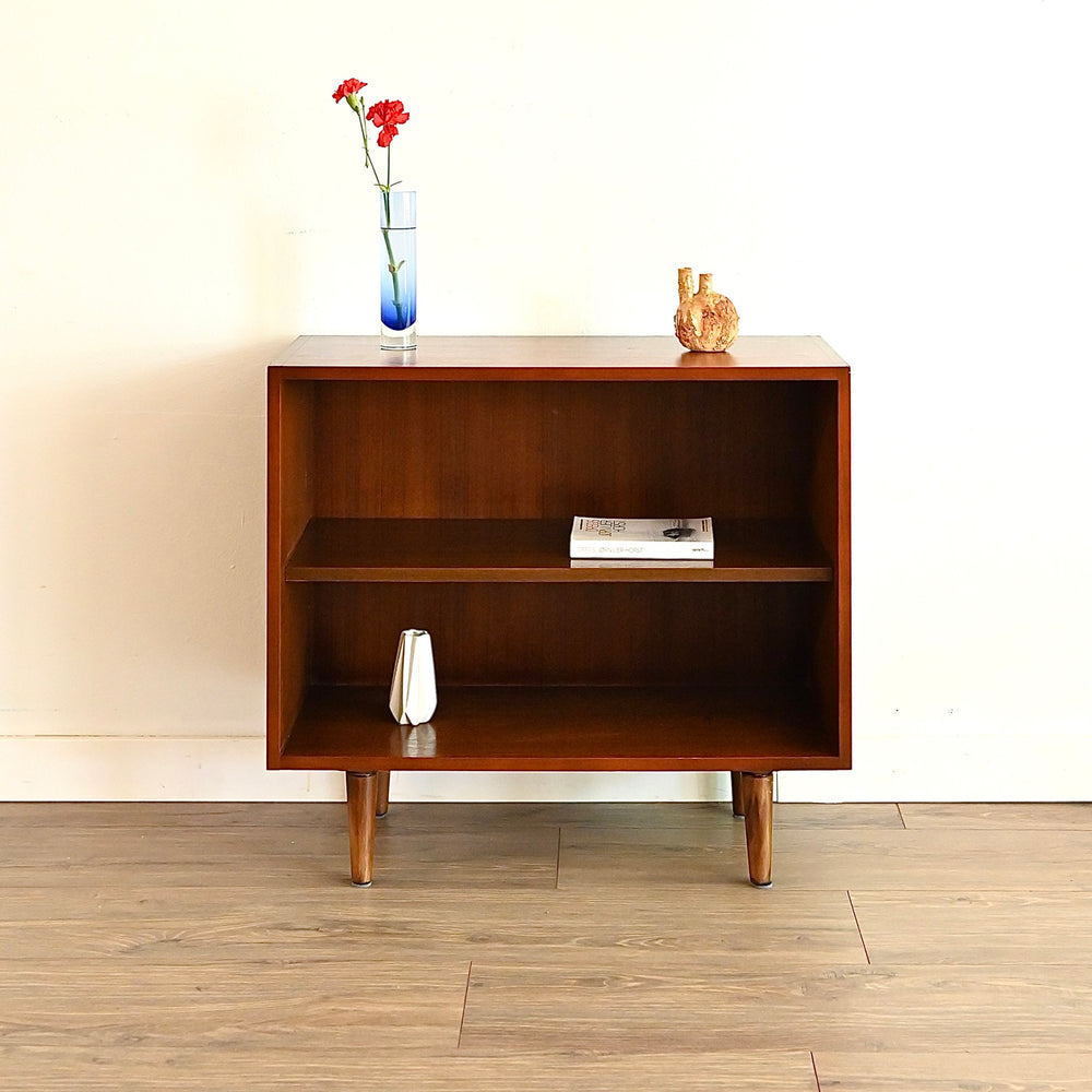 Mid Century Walnut Sideboard Bookshelf Bookcase by Chiswell