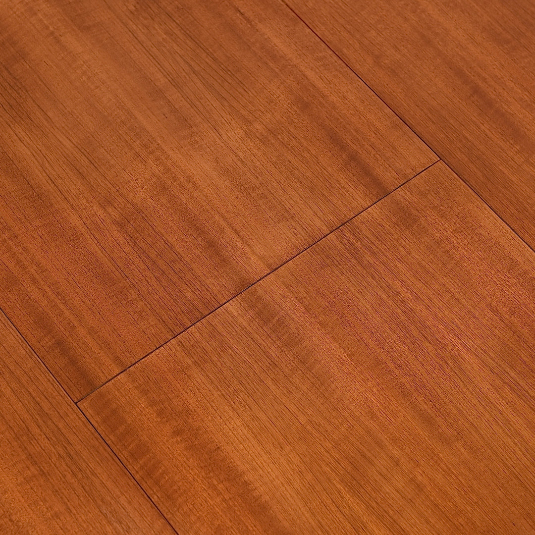 Mid Century Teak Round Extendable Dining Table by Wrightbilt - Refinished