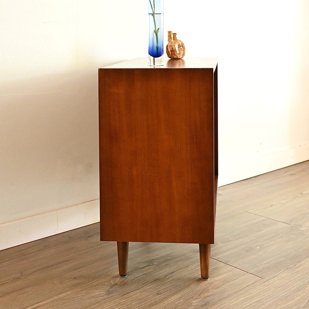 Mid Century Walnut Sideboard Bookshelf Bookcase by Chiswell