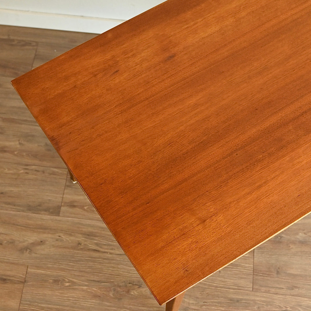 Mid Century Teak Extendable Fler 64' Dining Table