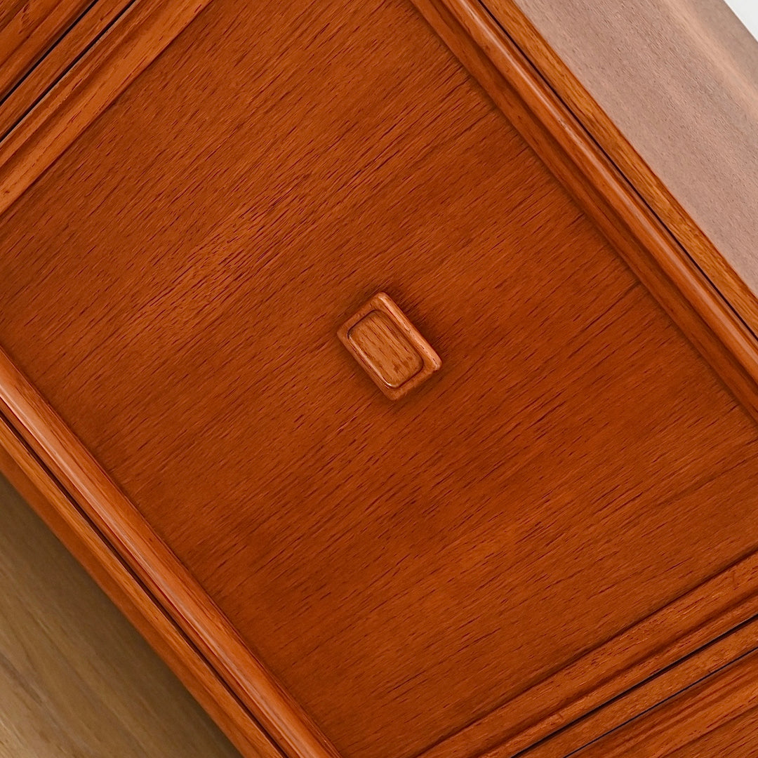 Parker Square Handle Sleigh Leg Sideboard - Refinished