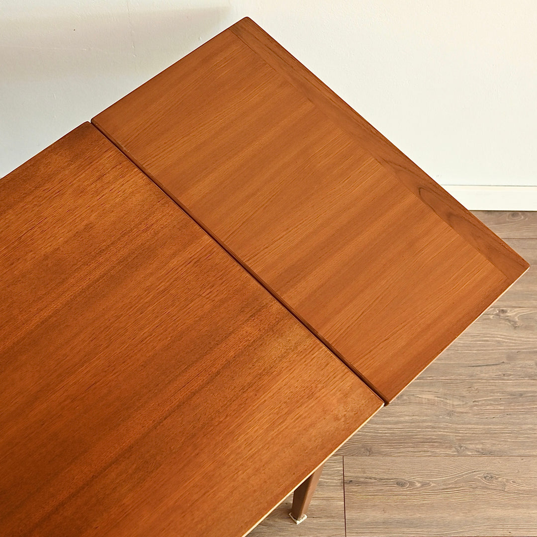 Mid Century Teak Extendable Fler 64' Dining Table