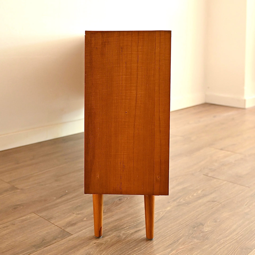 Mid Century Teak Sideboard Open Bookshelf Shelving