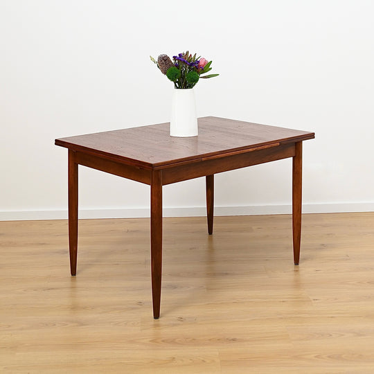 Parker Mid Century Teak Nordic Extendable Dining Table - Refinished