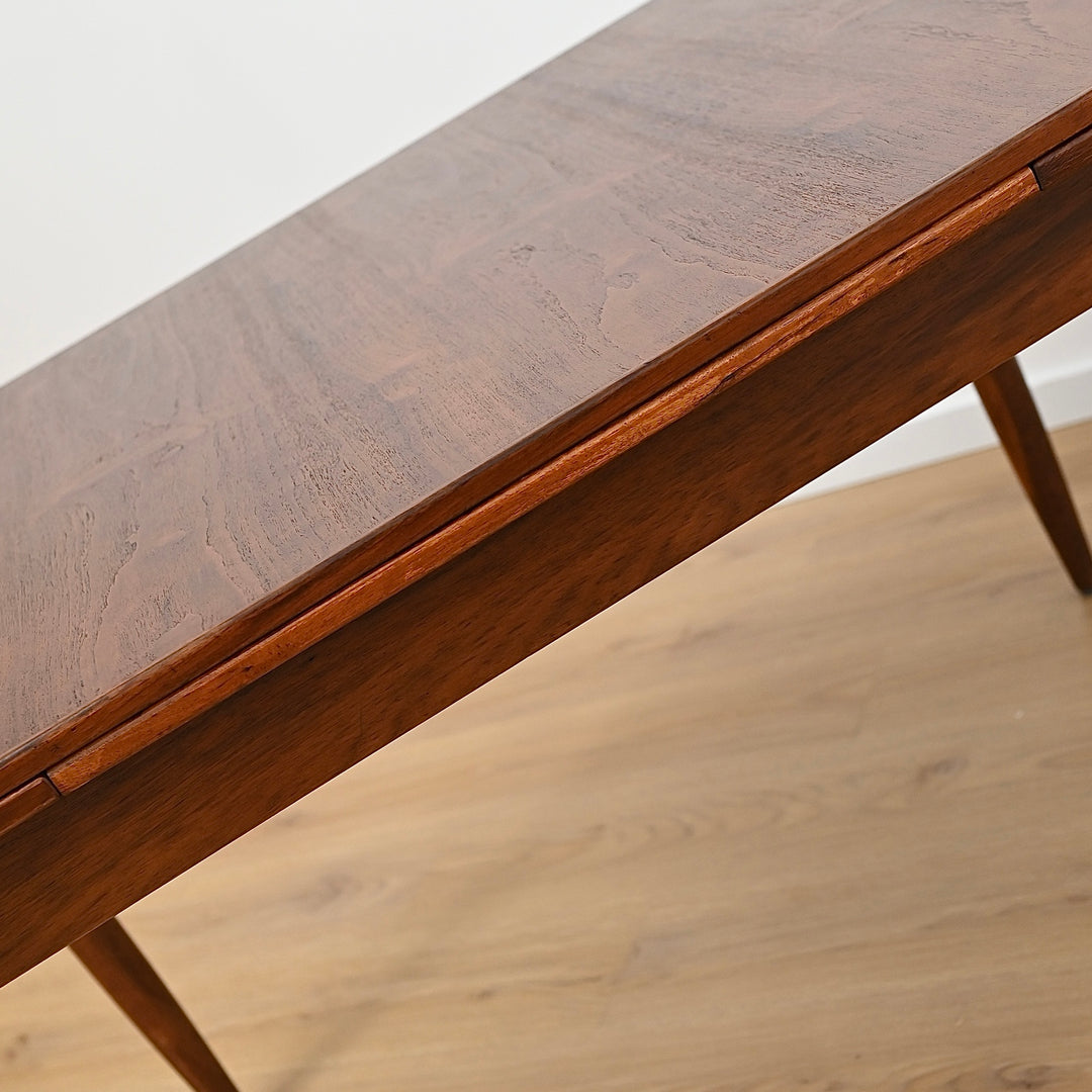 Parker Mid Century Teak Nordic Extendable Dining Table - Refinished