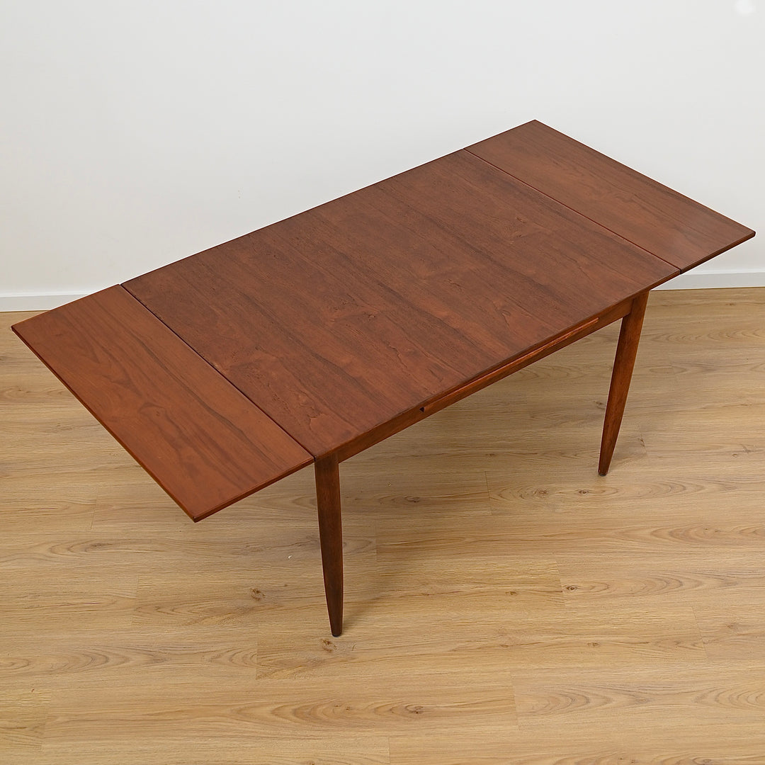 Parker Mid Century Teak Nordic Extendable Dining Table - Refinished