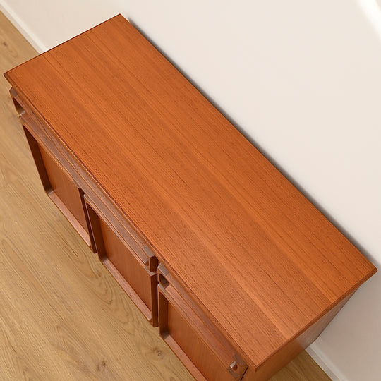 Mid Century Teak Sideboard Buffet by Chiswell