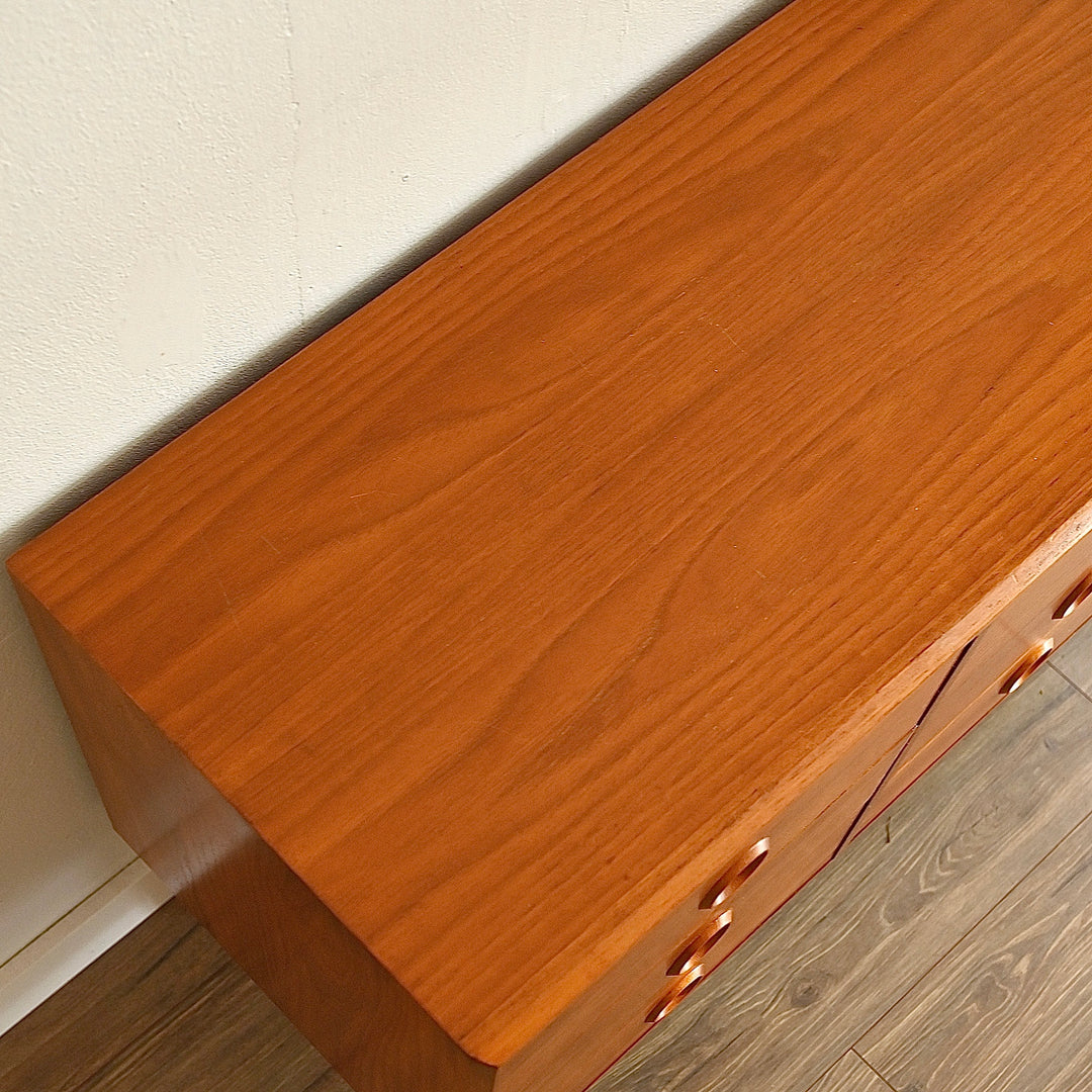 Mid Century Teak Sideboard Dresser Drawers by Paul Mason