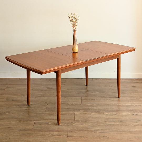 Mid Century Teak Extendable Dining Table by Chiswell