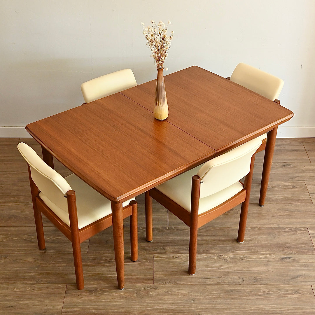 Mid Century Teak Extendable Dining Table by Chiswell