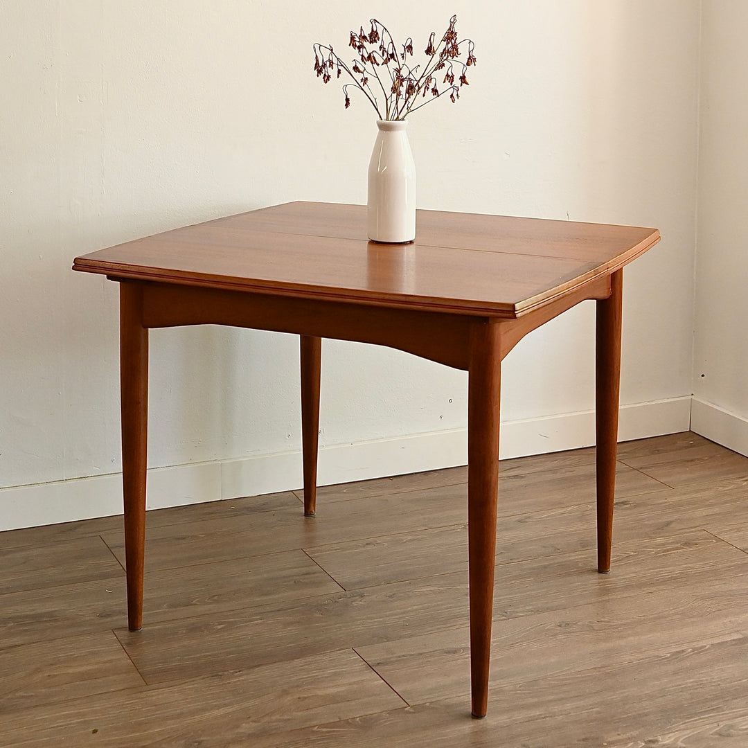 Parker Teak Mid Century Extendable Dining Table