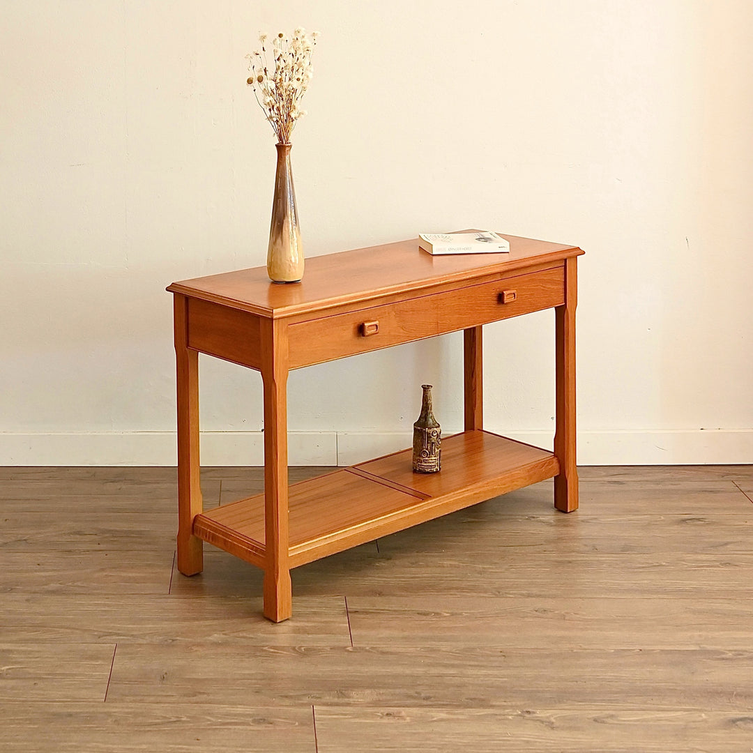 Parker Teak Mid Century Console Hallway Table