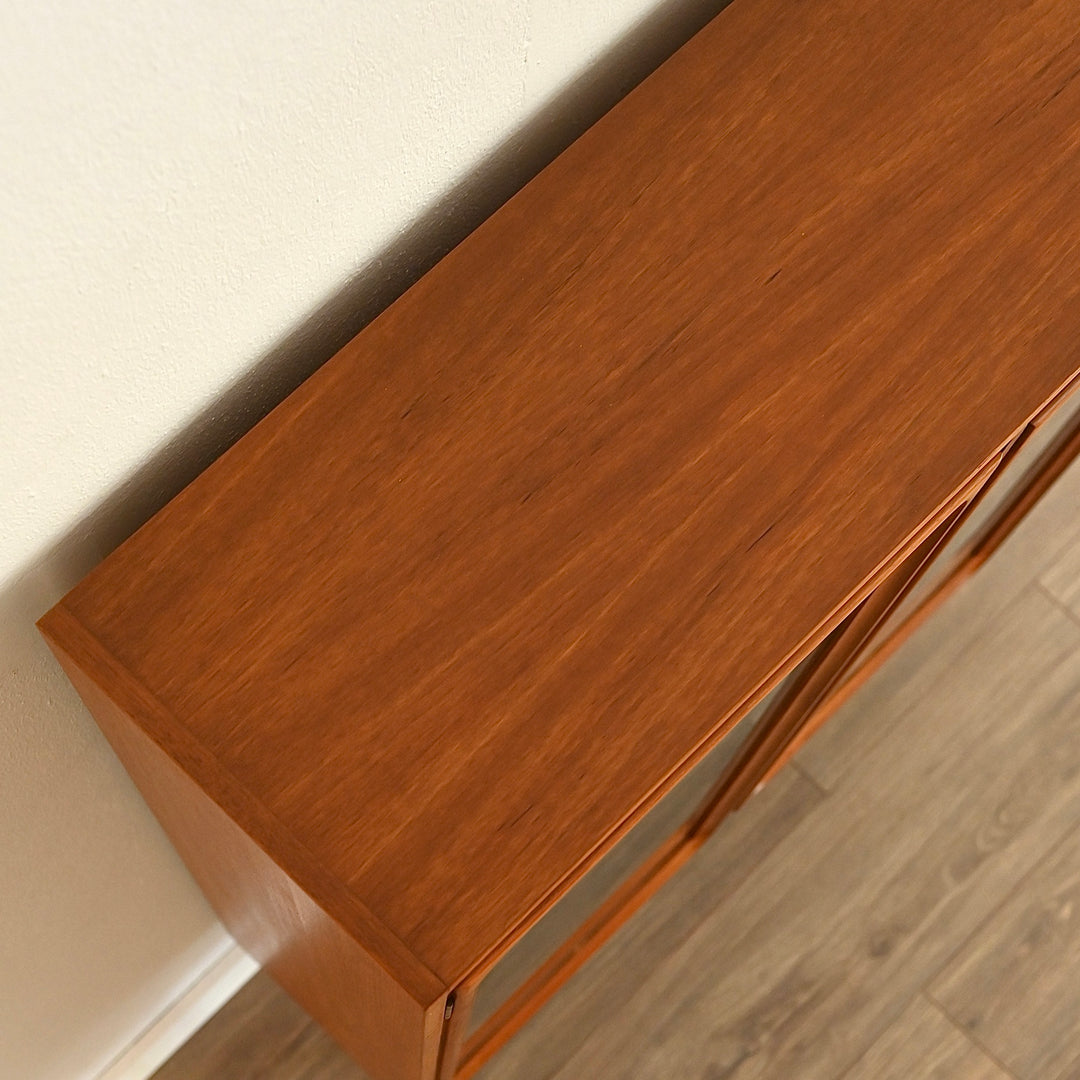 Parker Teak Mid Century Sideboard Display China Cabinet