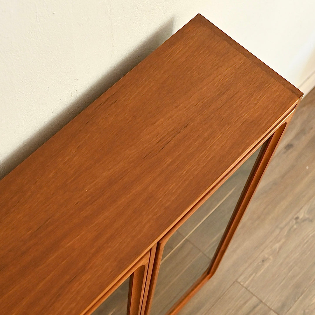 Parker Teak Mid Century Sideboard Display China Cabinet