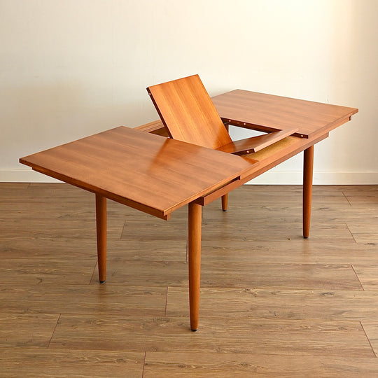 Mid Century Teak Extendable Dining Table by Chiswell