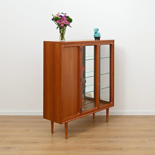 Mid Century Teak Display Cabinet by Chiswell