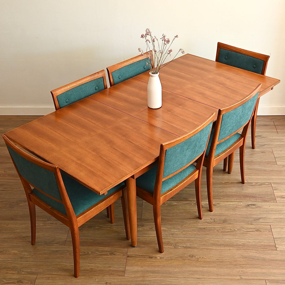 Mid Century Teak Extendable Dining Table by Chiswell