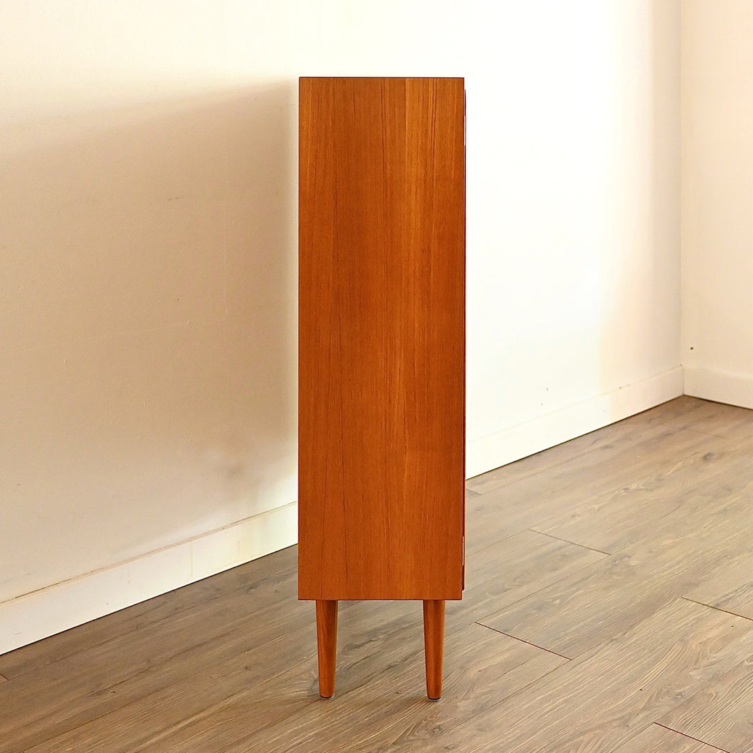 Parker Teak Mid Century Sideboard Display China Cabinet
