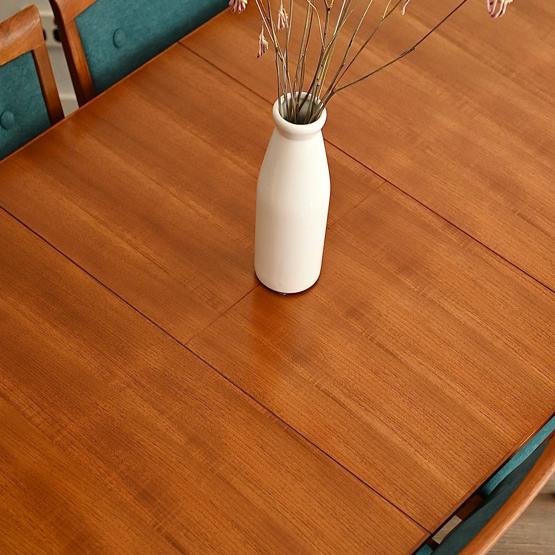 Mid Century Teak Extendable Dining Table by Chiswell