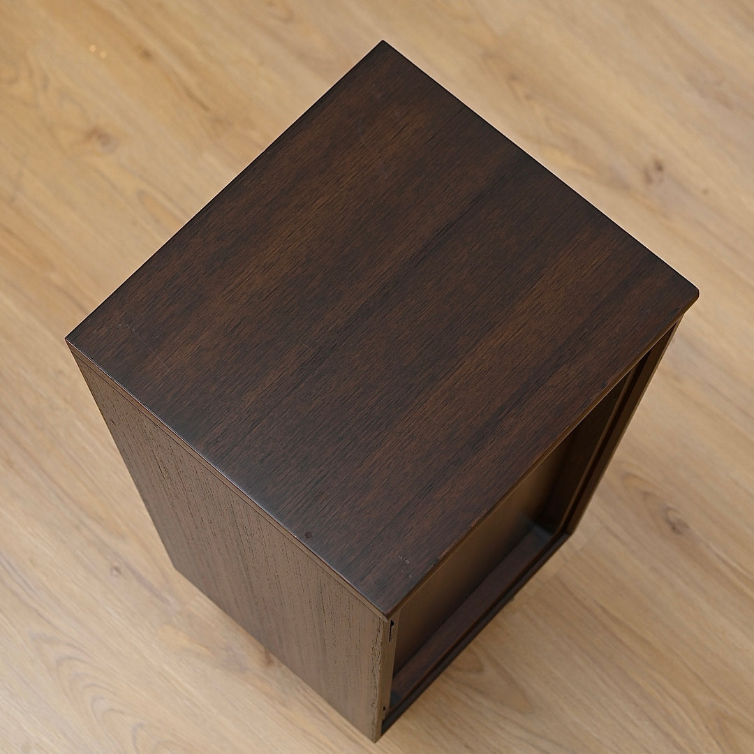 Pair - Mid Century Walnut Bedside Tables Night Stands by Chiswell