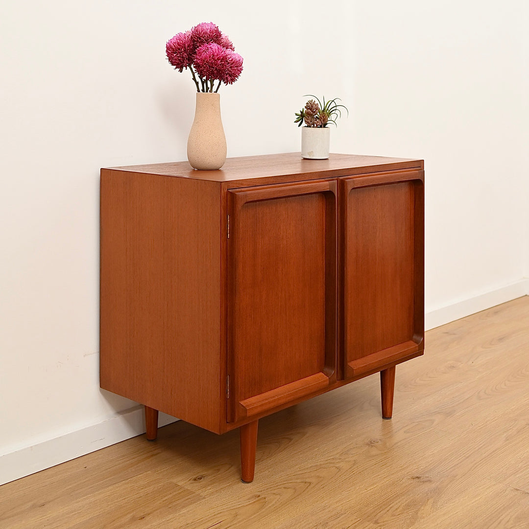 Mid Century Teak Sideboard LP Record Cabinet by Chiswell
