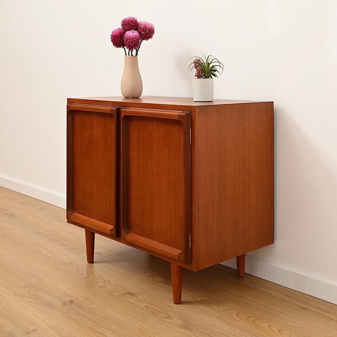 Mid Century Teak Sideboard LP Record Cabinet by Chiswell