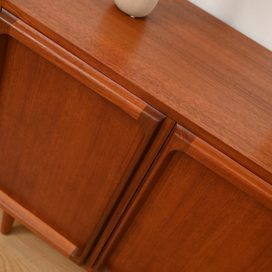 Mid Century Teak Sideboard LP Record Cabinet by Chiswell
