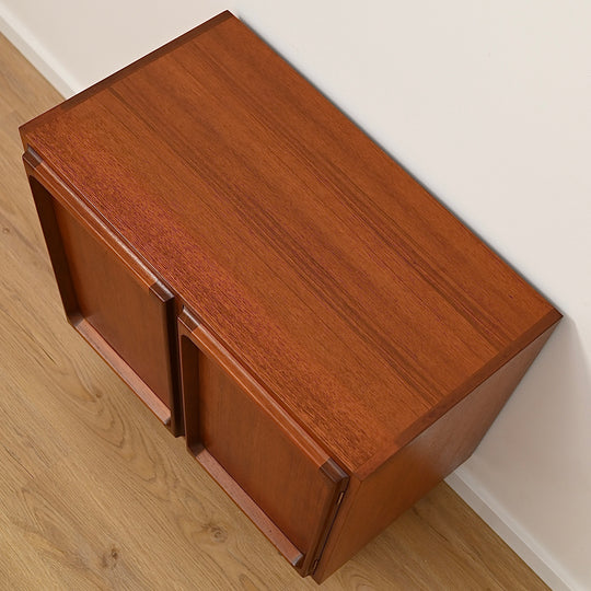 Mid Century Teak Sideboard LP Record Cabinet by Chiswell
