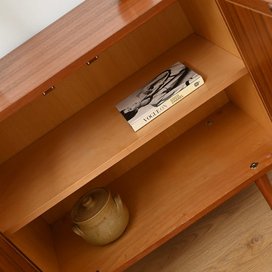 Mid Century Teak Sideboard LP Record Cabinet by Chiswell