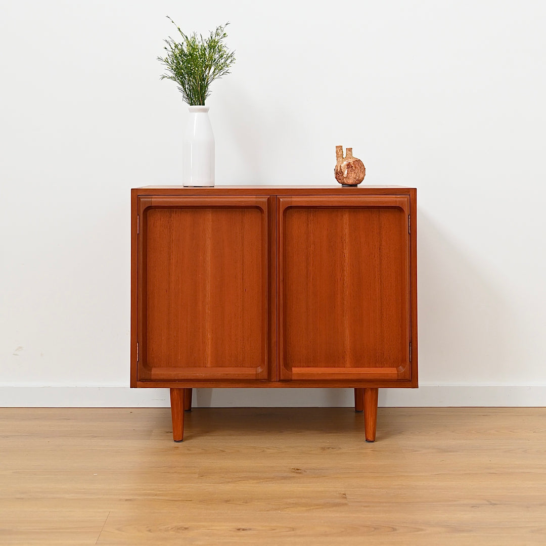 Mid Century Teak Sideboard LP Record Cabinet by Chiswell