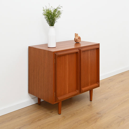 Mid Century Teak Sideboard LP Record Cabinet by Chiswell