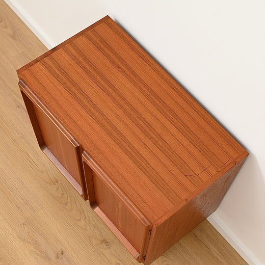 Mid Century Teak Sideboard LP Record Cabinet by Chiswell