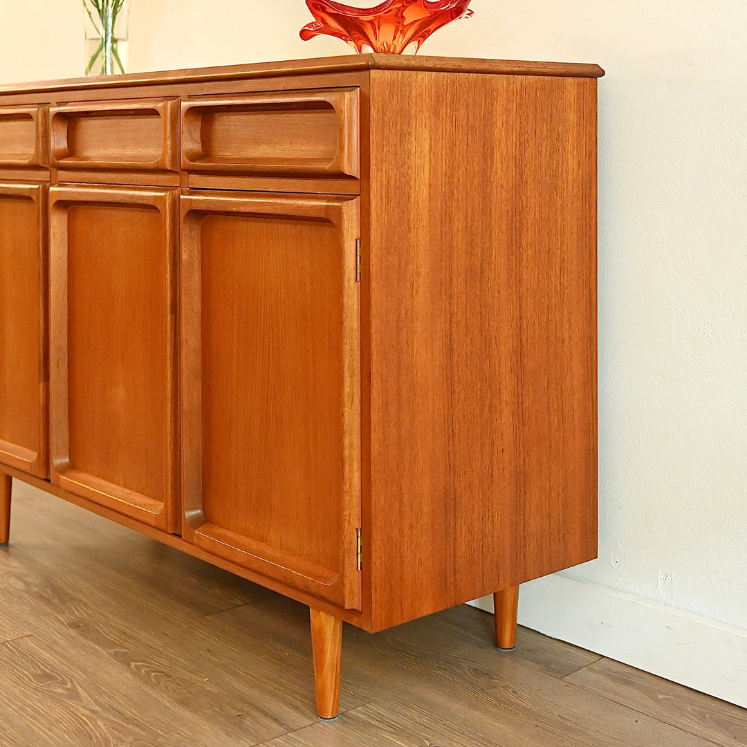 Mid Century Teak Sideboard Buffet by Chiswell