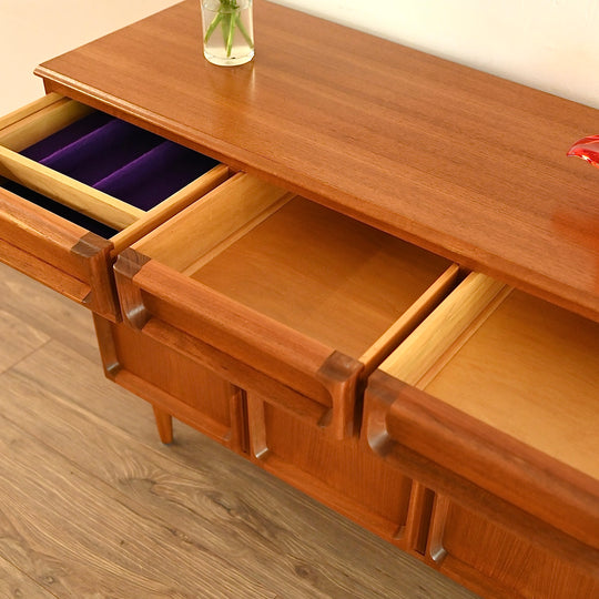 Mid Century Teak Sideboard Buffet by Chiswell