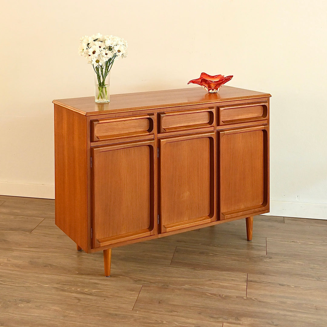 Mid Century Teak Sideboard Buffet by Chiswell