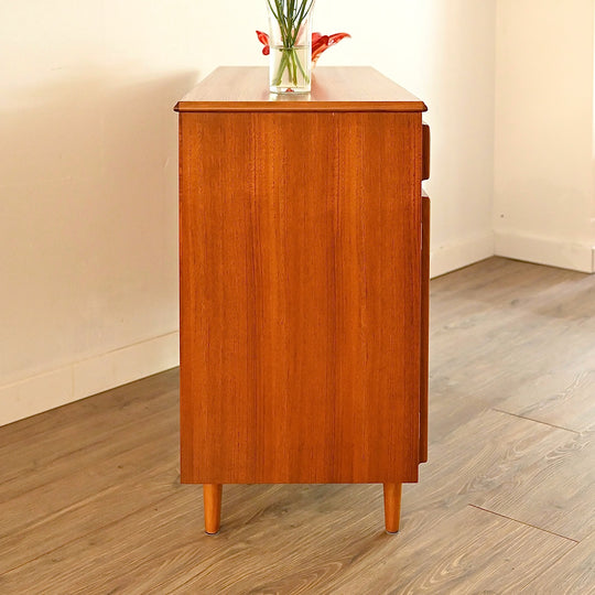 Mid Century Teak Sideboard Buffet by Chiswell
