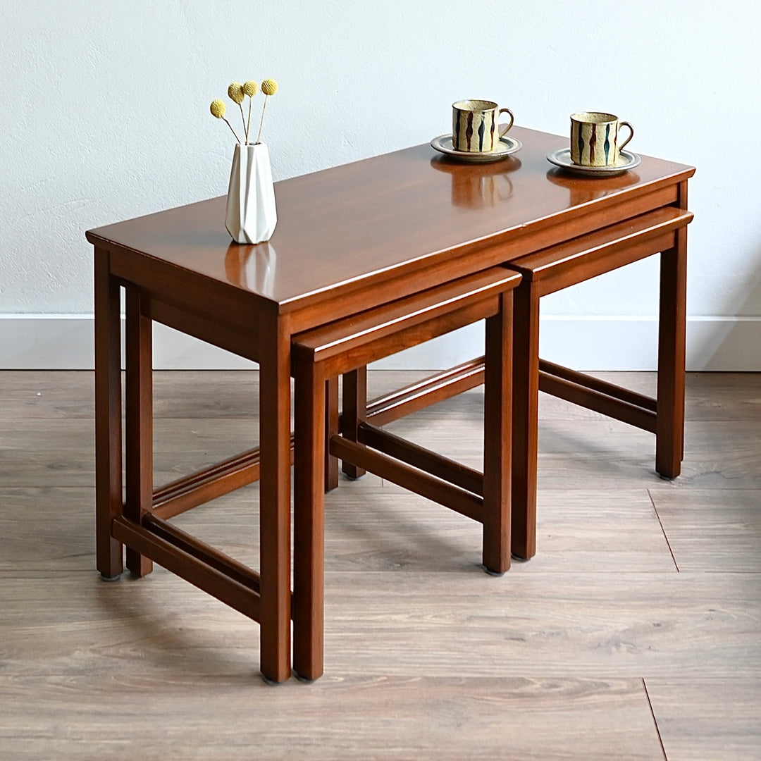 Mid Century Nesting Coffee Tables by Parker