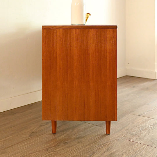 Mid Century Teak Sideboard LP Record Cabinet by Chiswell