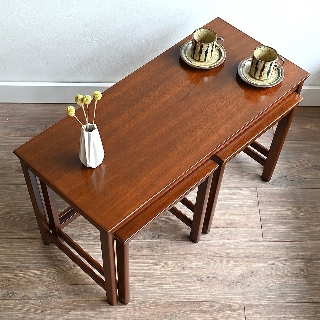 Mid Century Nesting Coffee Tables by Parker