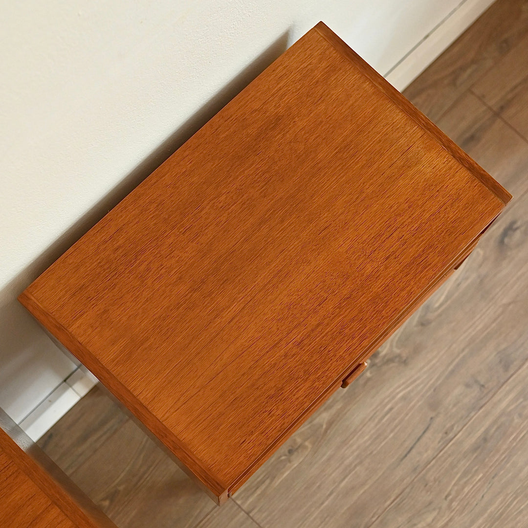 Mid Century Teak Bedside Tables by Parker