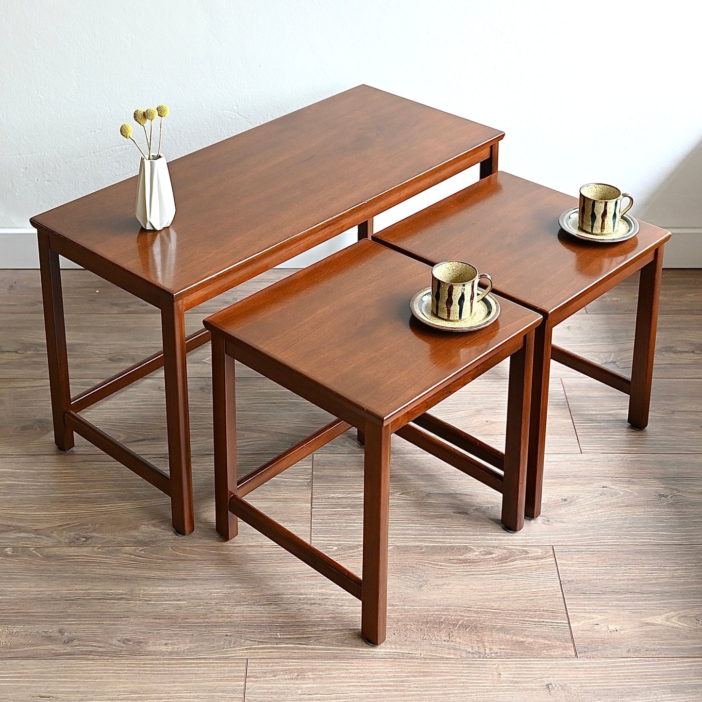 Mid Century Nesting Coffee Tables by Parker