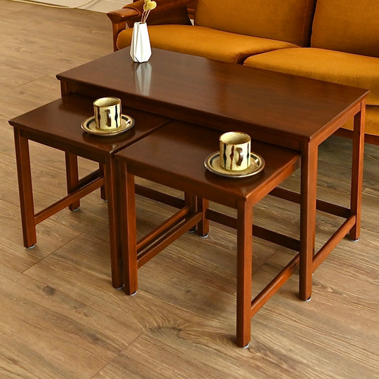 Mid Century Nesting Coffee Tables by Parker