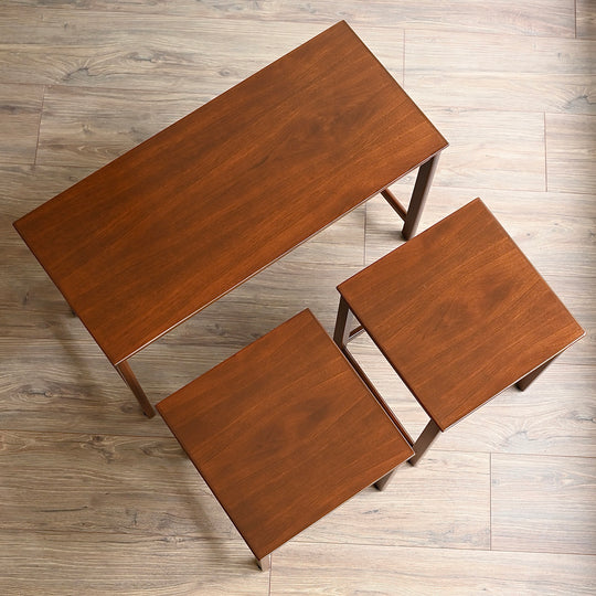 Mid Century Nesting Coffee Tables by Parker