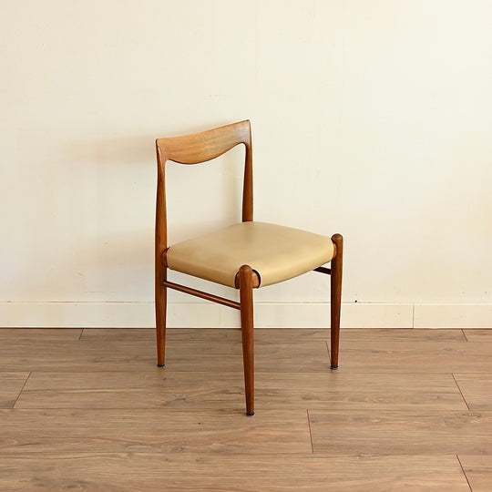 6x Mid Century Teak Dining Chairs by DQF Danish Quality Furniture