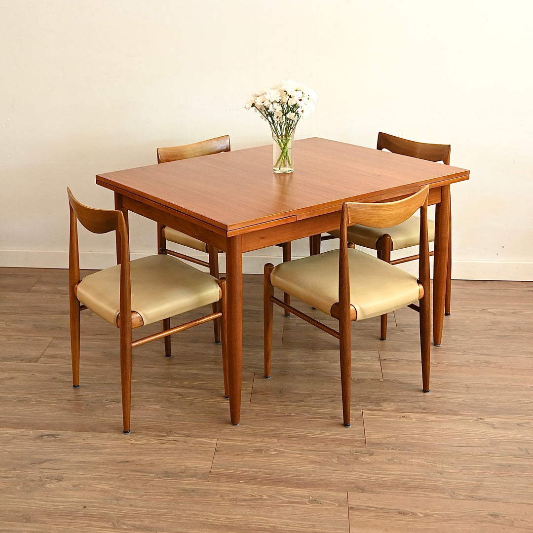 6x Mid Century Teak Dining Chairs by DQF Danish Quality Furniture