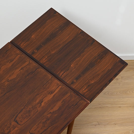 Danish Mid Century Rosewood Extendable Dining Table