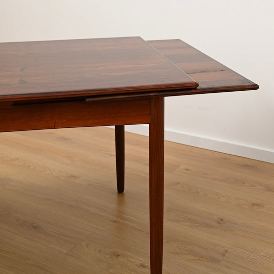 Danish Mid Century Rosewood Extendable Dining Table