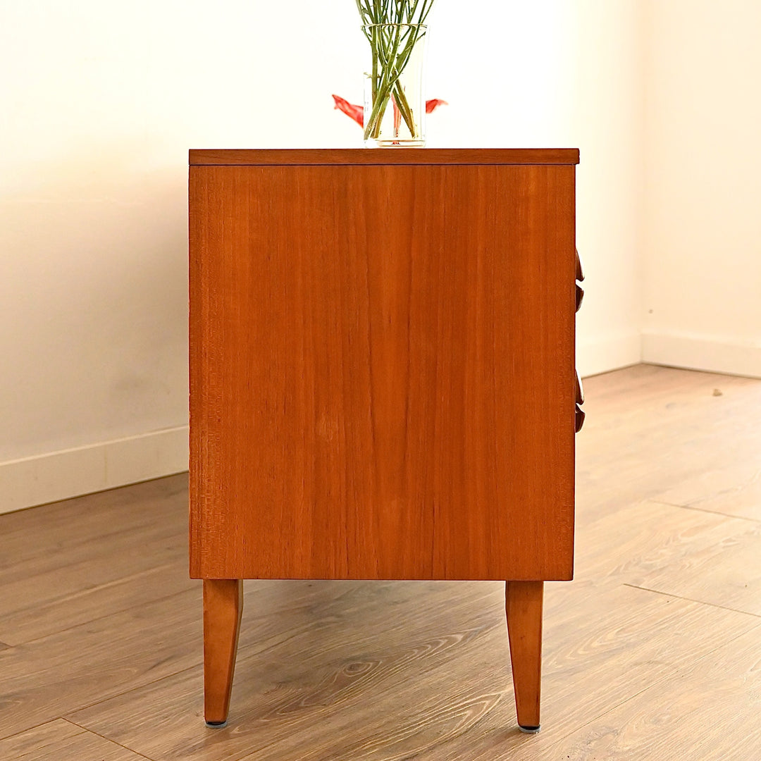 Mid Century Teak Sideboard Dresser Drawers by Reliance