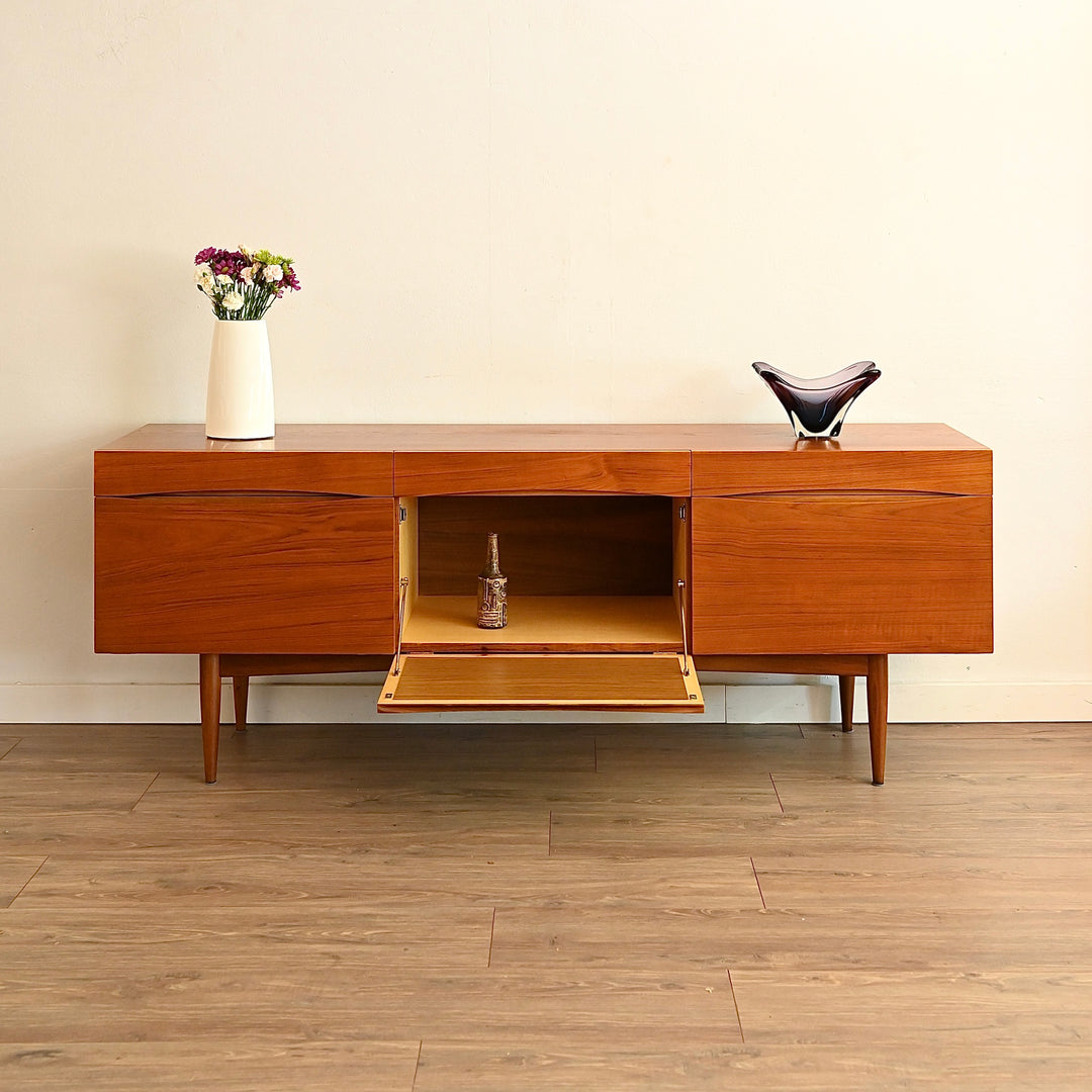 Mid Century Teak Sideboard Buffet by Conrad Rodd