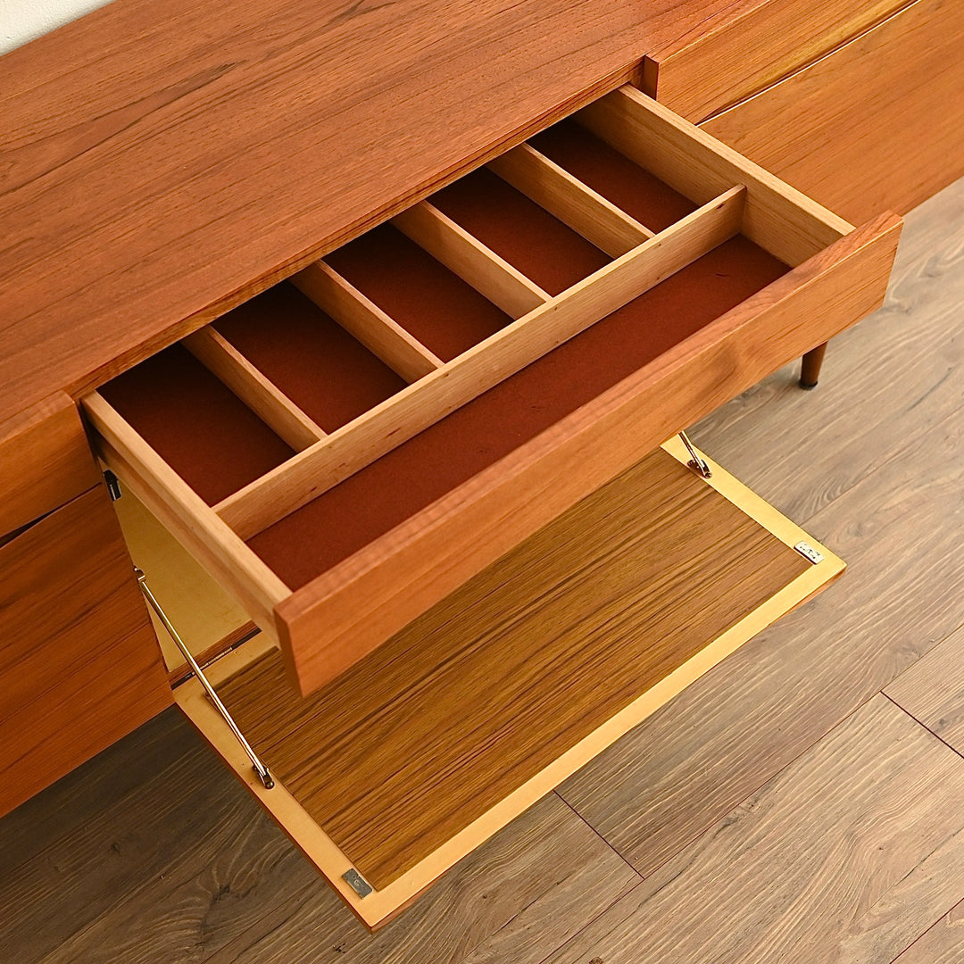 Mid Century Teak Sideboard Buffet by Conrad Rodd